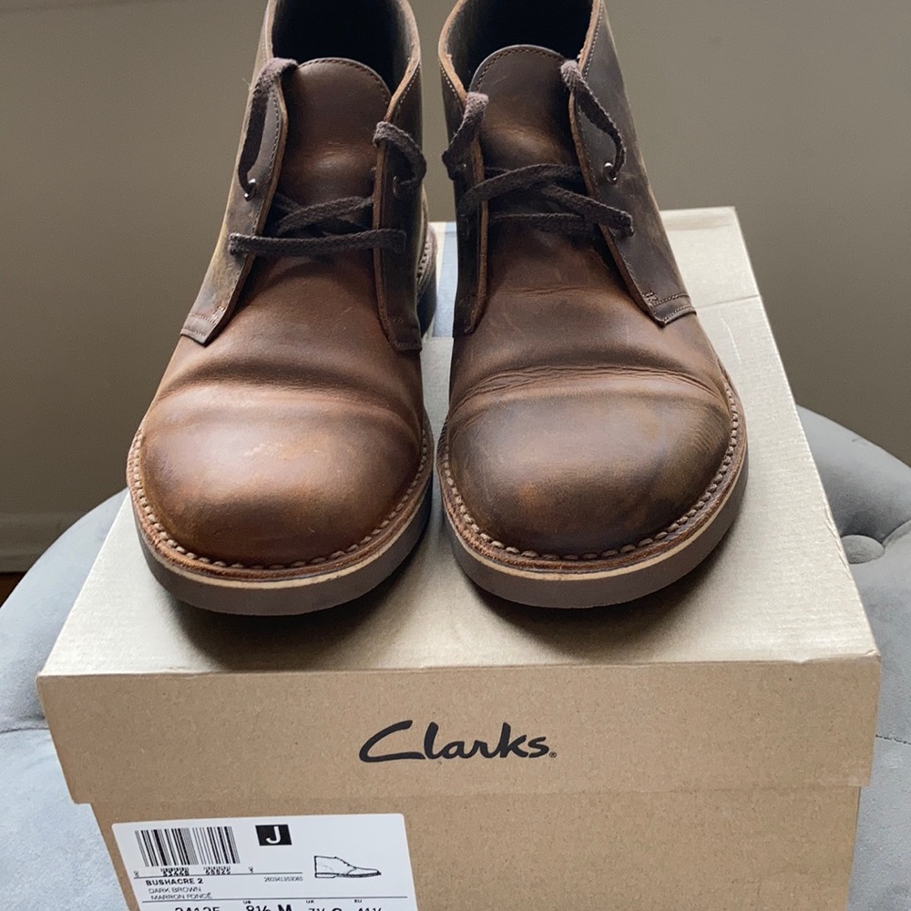 Clarks Bushacre 2 Dark Brown